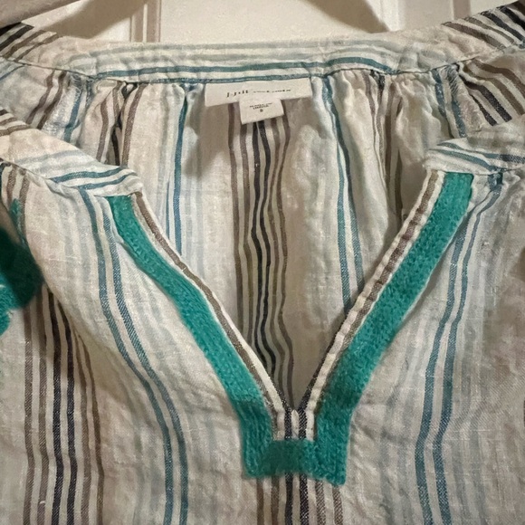 Pre-owned J Jill linen top. Size S - Picture 3 of 8